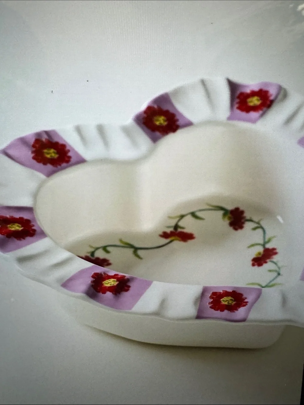 Amma Ramekin Heart-Shaped Stoneware Dish